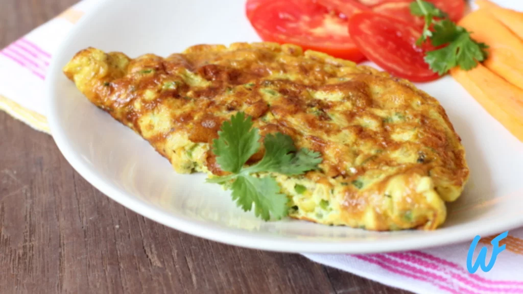 VEGGIE – LOADED MASALA OMELETTE