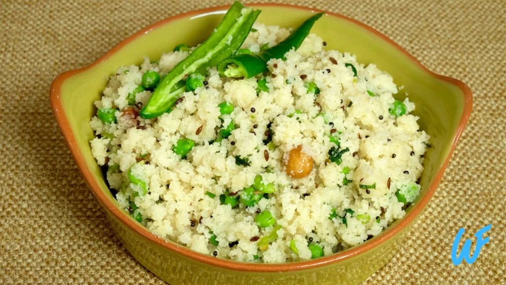 VEG GREEN PEA UPMA BREAKFAST