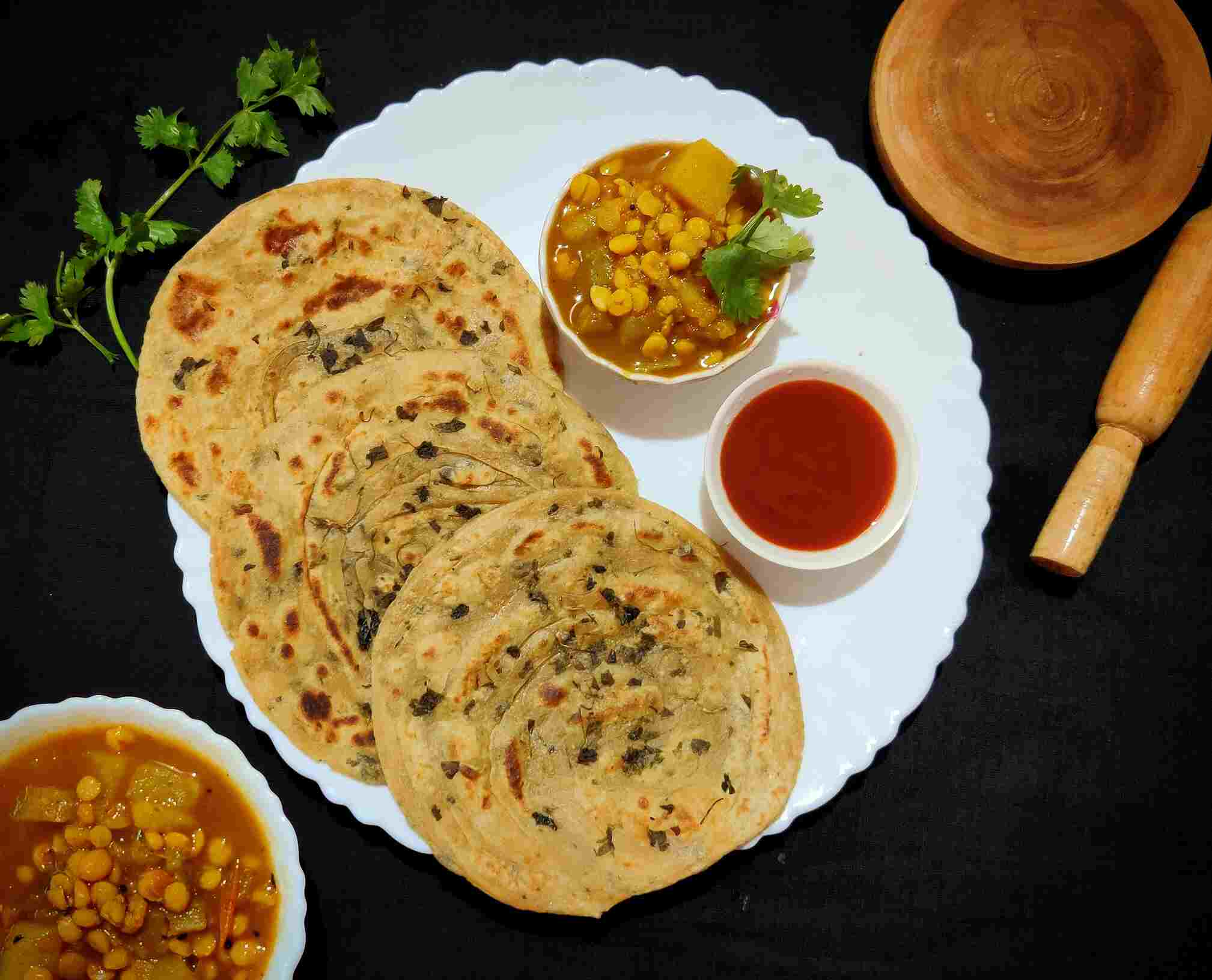 METHI PARATHA - HIGH FIBER BREAKFAST