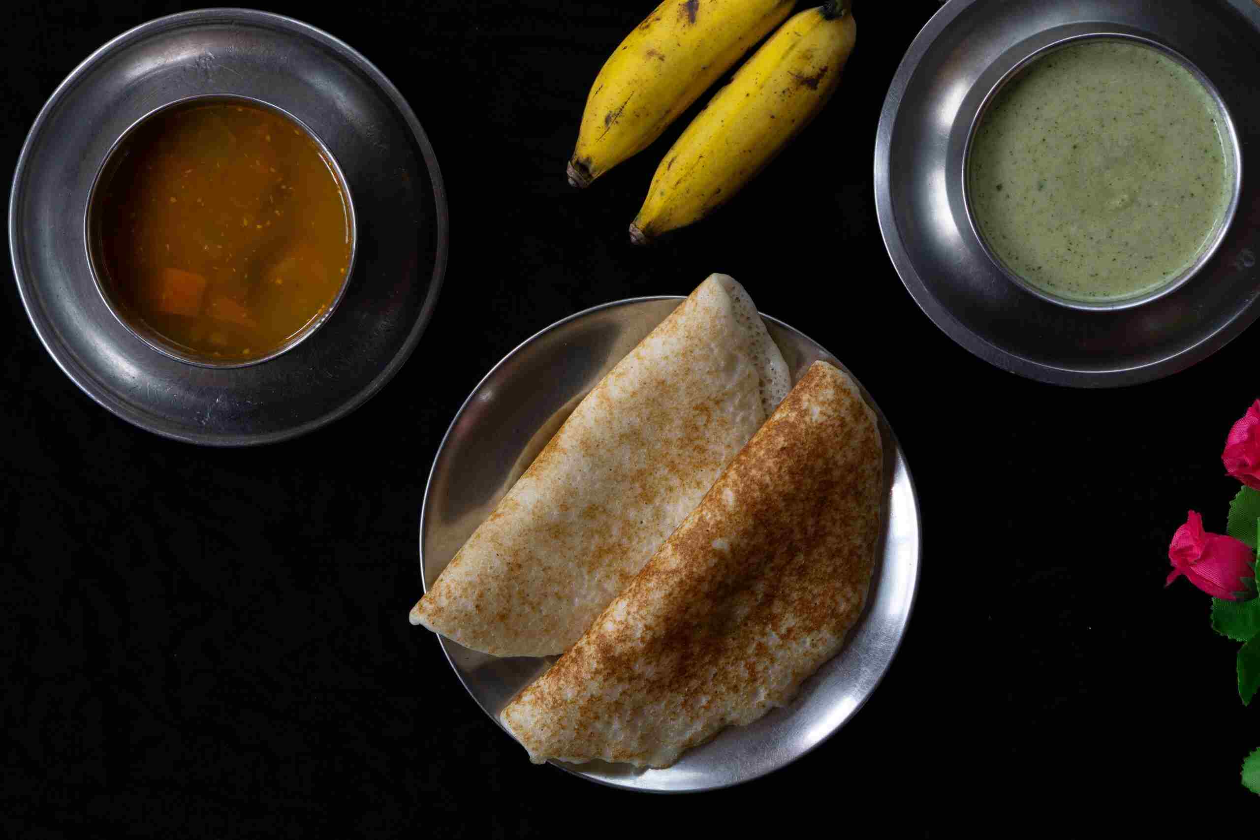 Quick Adai dosa recipe