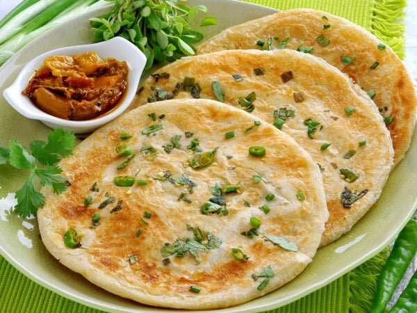 LOW-FAT PANEER PARATHA