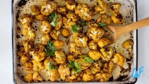 ROASTED CURRIED CAULIFLOWER