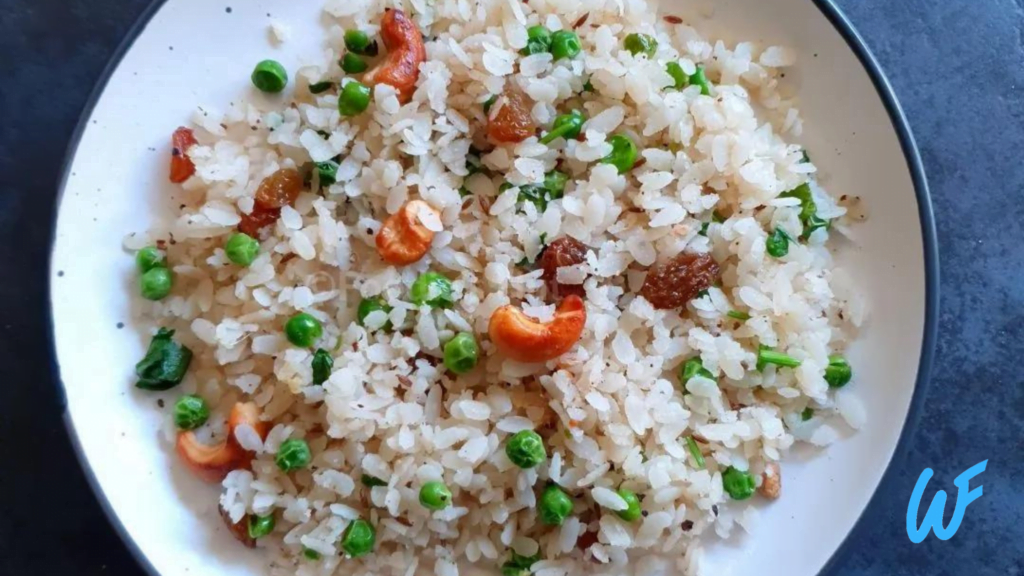 CARROT AND PEAS POHA RECIPE