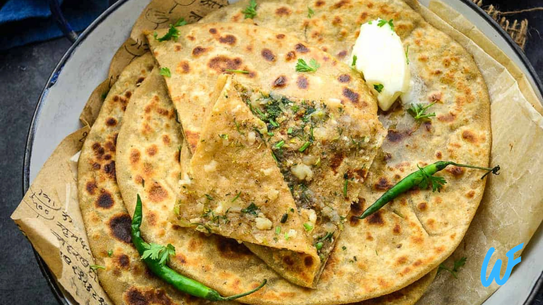 BROCCOLI PARATHA RECIPE