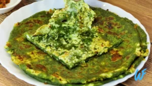 PALAK PANEER PARATHA RECIPE