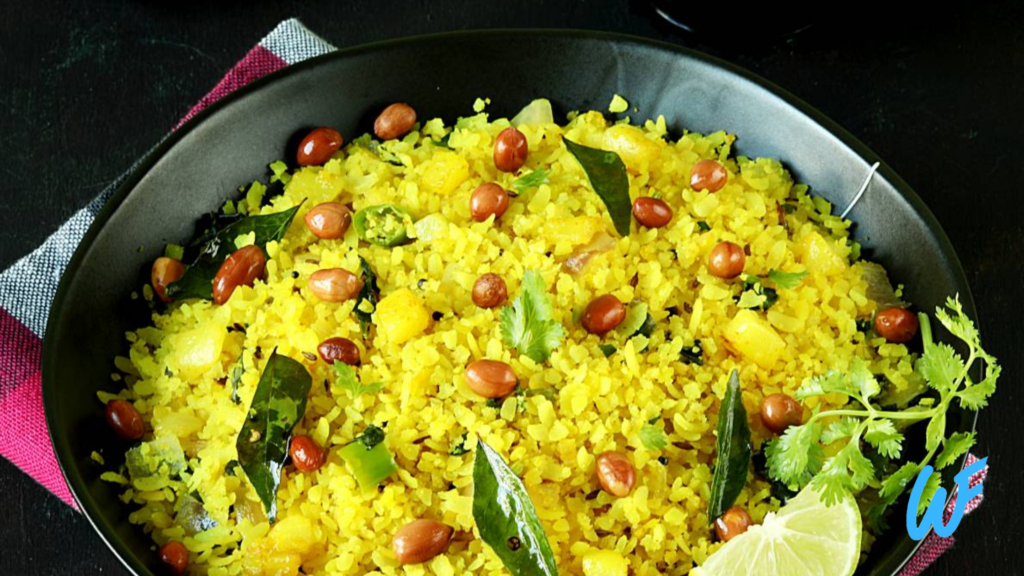 CABBAGE AND CARROT POHA RECIPE