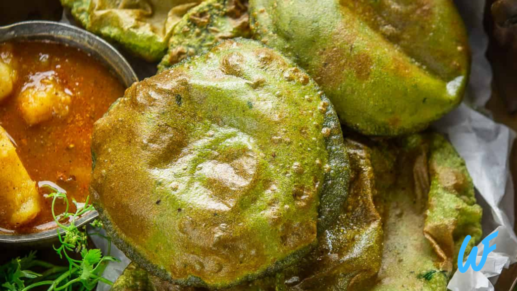 PALAK PURI RECIPE