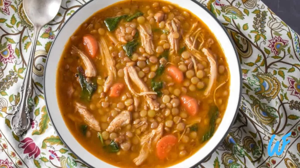 CHICKEN AND LENTIL SOUP RECIPE