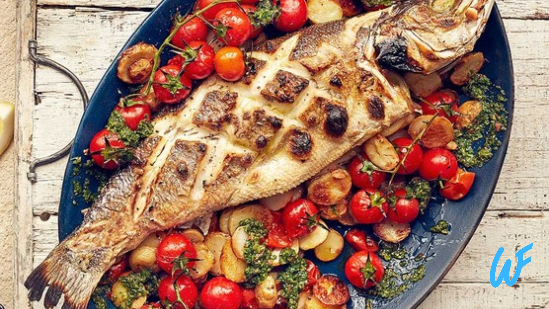 BAKED FISH WITH LEMON AND HERBS RECIPE