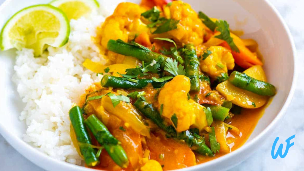 Read more about the article TOFU AND VEGETABLE CURRY WITH BROWN RICE