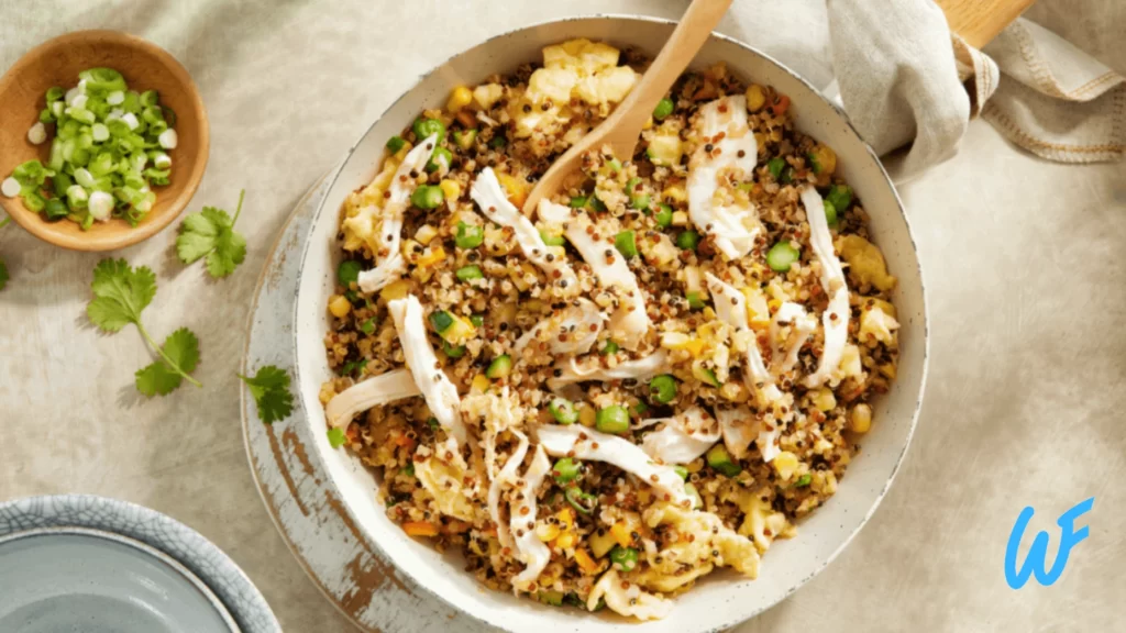 Read more about the article CHICKEN AND EGG QUINOA BOWL RECIPE