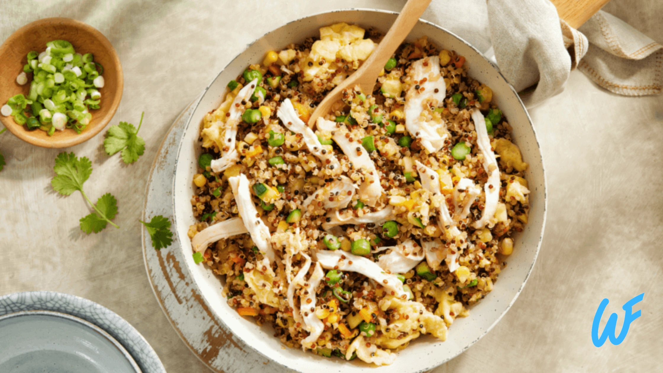 CHICKEN AND EGG QUINOA BOWL RECIPE