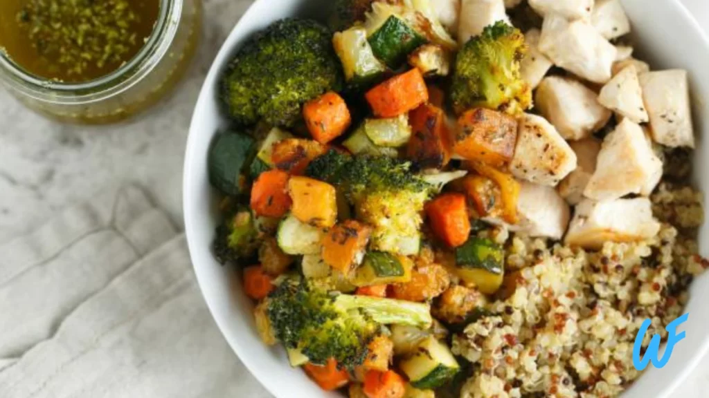 QUINOA SALAD WITH ROASTED VEGETABLES RECIPE