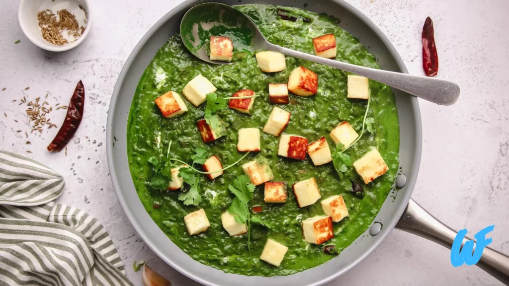 SPINACH AND PANEER CURRY WITH QUINOA RECIPE