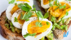 BOILED EGG AND AVOCADO TOAST RECIPR