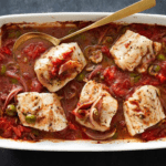 BAKED COD WITH TOMATO SALSA RECIPE