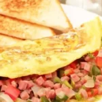CHICKEN AND VEGETABLE STUFFED OMELETTE RECIPE