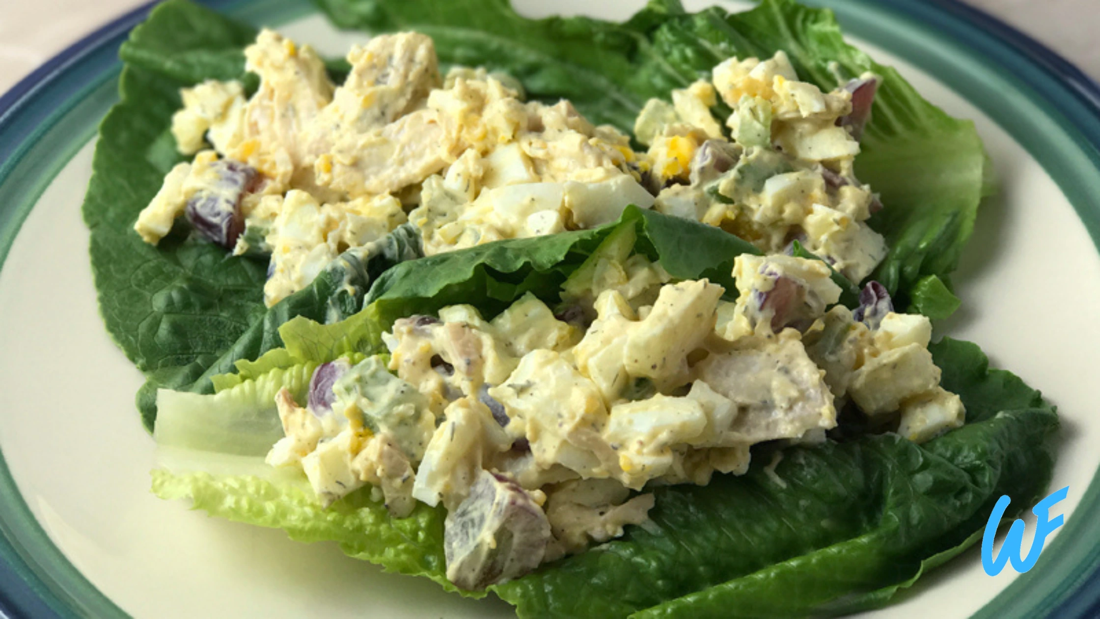 CHICKEN AND EGG LETTUCE WRAPS RECIPE