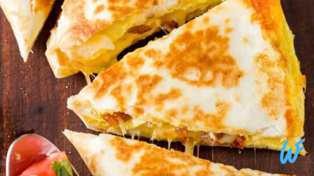 EGG AND CHICKEN BREAKAST QUESADILLA RECIPE