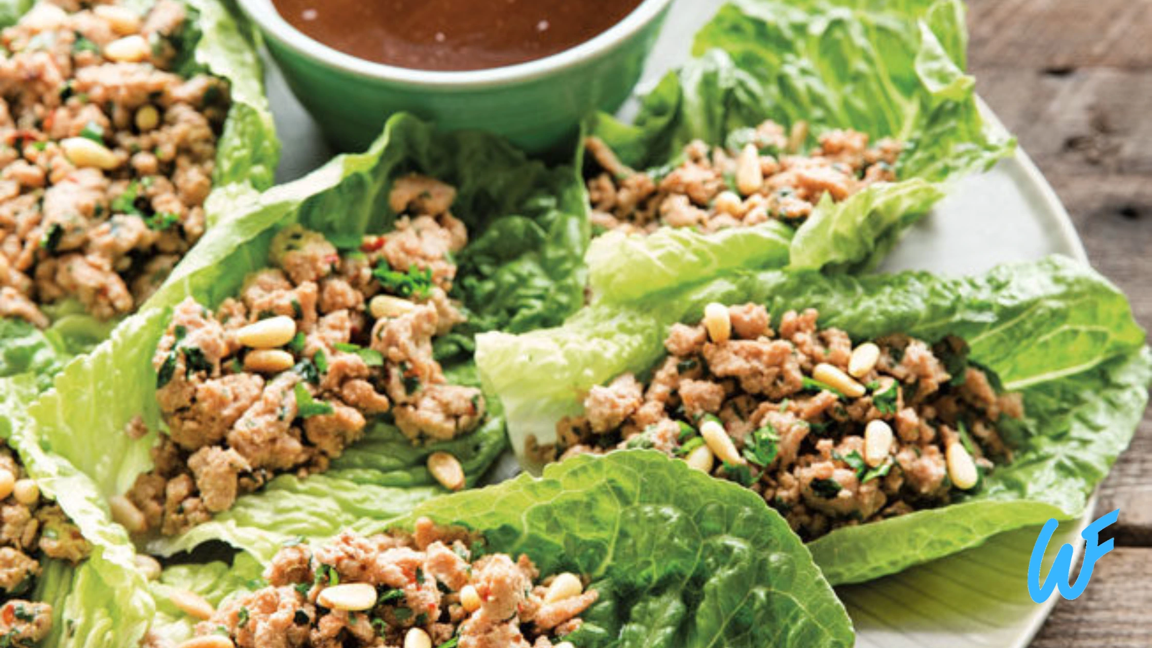 CHICKAN AND EGG LETTUCE CUPS RECIPE