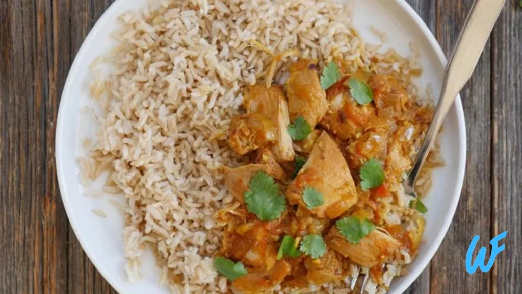 SPICY CHICKEN CURRY WITH BROWN RICE RECIPE