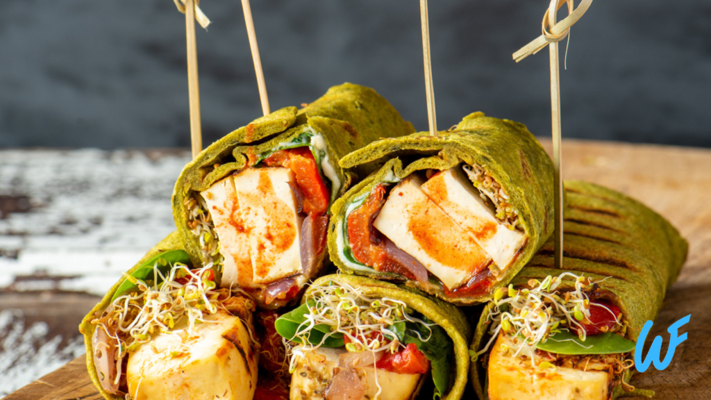 GRILLED TOFU AND VEGETABLE WRAPS RECIPE