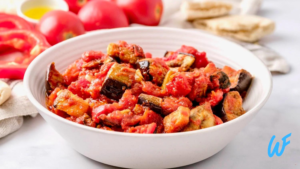 ROASTED EGGPLANT AND TOMATO SALAD RECIPE