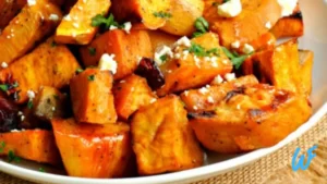 BAKED PUMPKIN AND SWEET POTATO BITES RECIPE