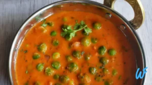 BAKED MASALA GREEN PEAS RECIPE