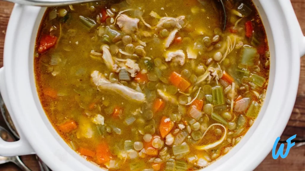 Read more about the article CHICKEN AND LENTIL SOUP RECIPE