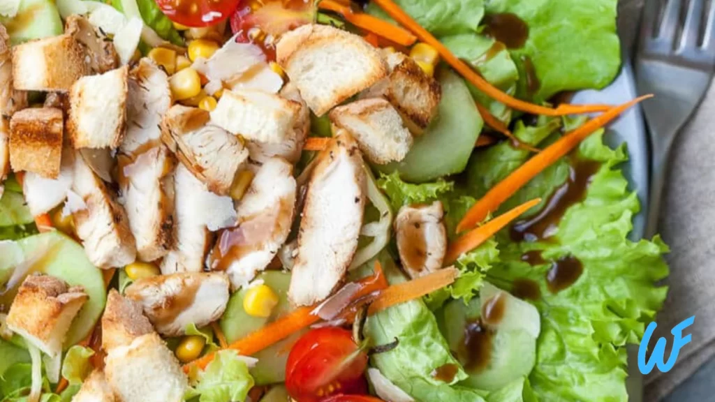 GRILLED CHICKEN SALAD WITH MIXED GREENS RECIPE