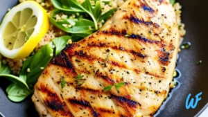 GRILLED LEMON HERB CHICKEN WITH GRILLED VEGETABLES RECIPE