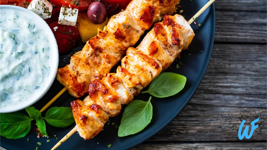 GRILLED CHICKAN SKEWERS RECIPE