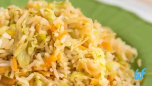 CABBAGE AND CARROT STIR-FRY WITH BROWN RICE RECIPE