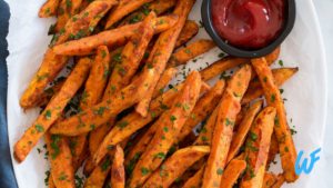 BAKED SWEET POTATO FRIES RECIPE