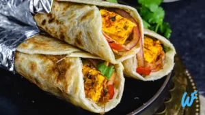 Read more about the article PANEER TIKKA WITH MINT YOGURT DIP AND WHOLEWHEAT ROTI RECIPE