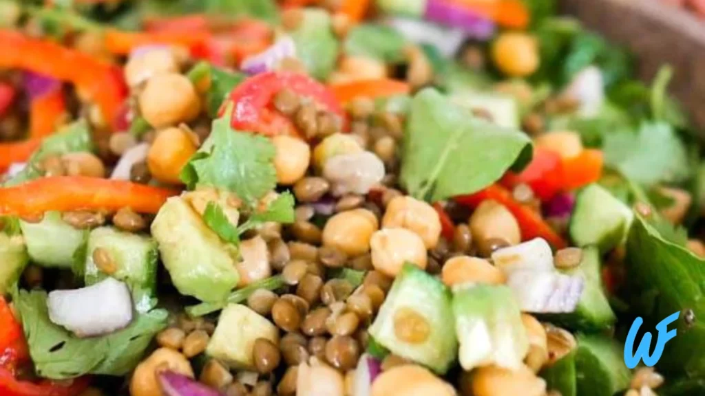 SPINACH AND CHICKPEA SALAD WITH LEMON-TAHINI DRESSING RECIPE