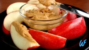 SPICY ROASTED ALMOND BUTTER AND APPLE SLICES RECIPE