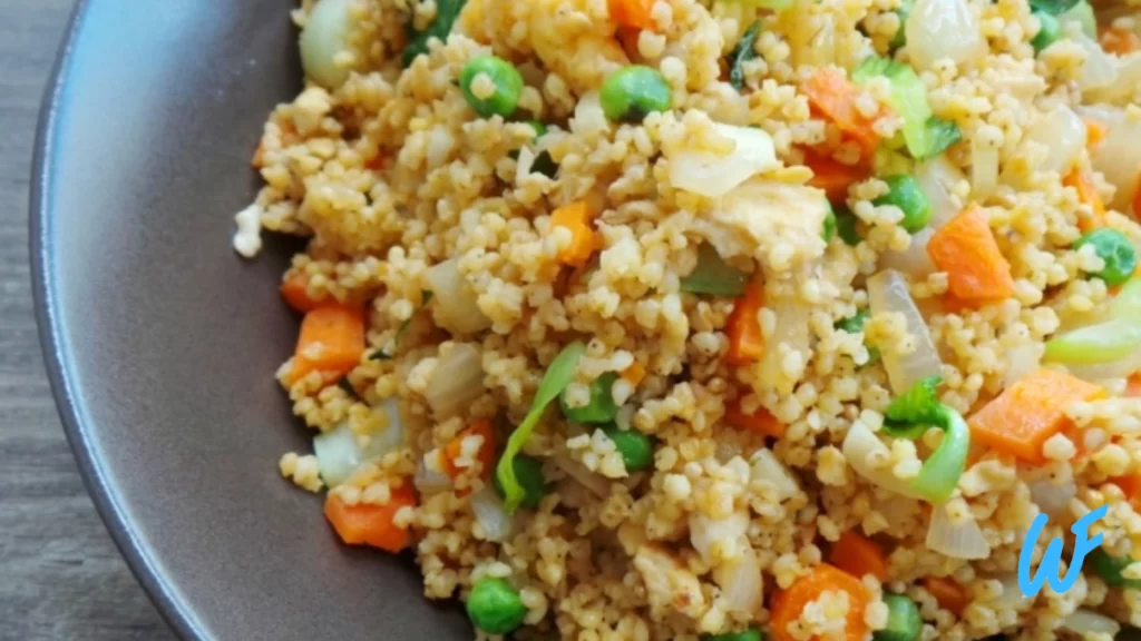 TOFU AND VEGETABLE STIR FRY WITH MILLET RECIPE