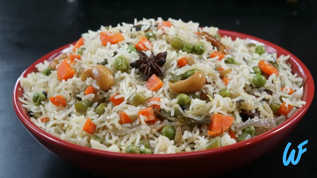 Read more about the article VEGETABLE PULAO WITH CUCUMBER RAITA RECIPE