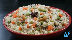 VEGETABLE PULAO WITH CUCUMBER RAITA RECIPE