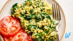 SPINACH AND EGG SCRAMBLE RECIPE