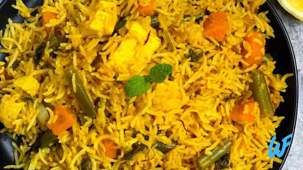 VEGETABLE BIRYANI WITH RAITA RECIPE