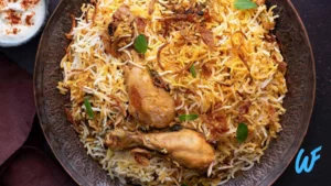 CHICKEN BIRYANI WITH RAITA RECIPE