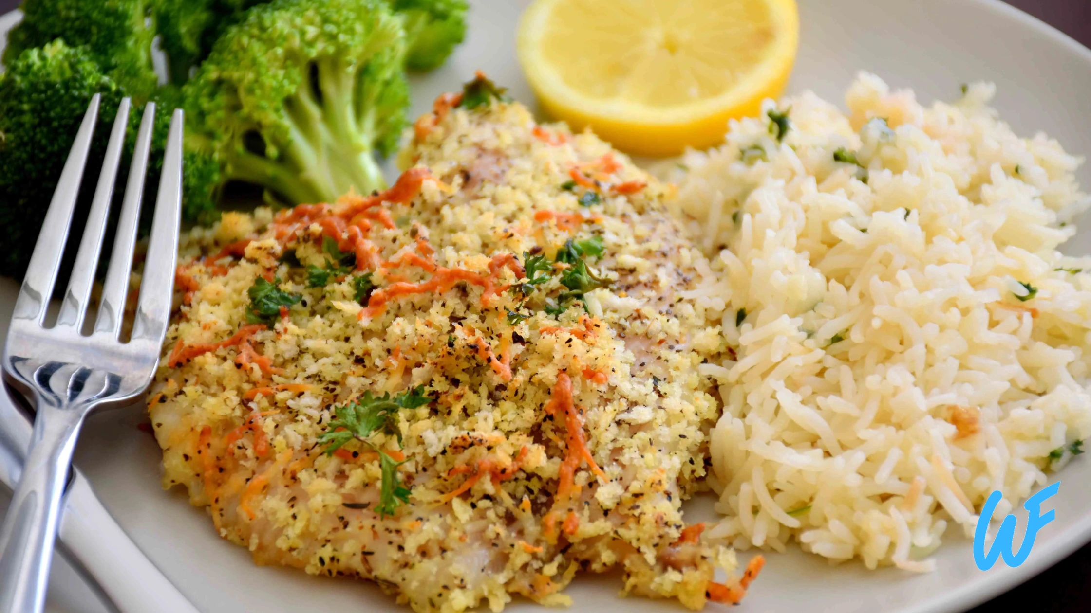 You are currently viewing BAKED HERB CRUSTED TILAPIA WITH ROASTED VEGETABLES
