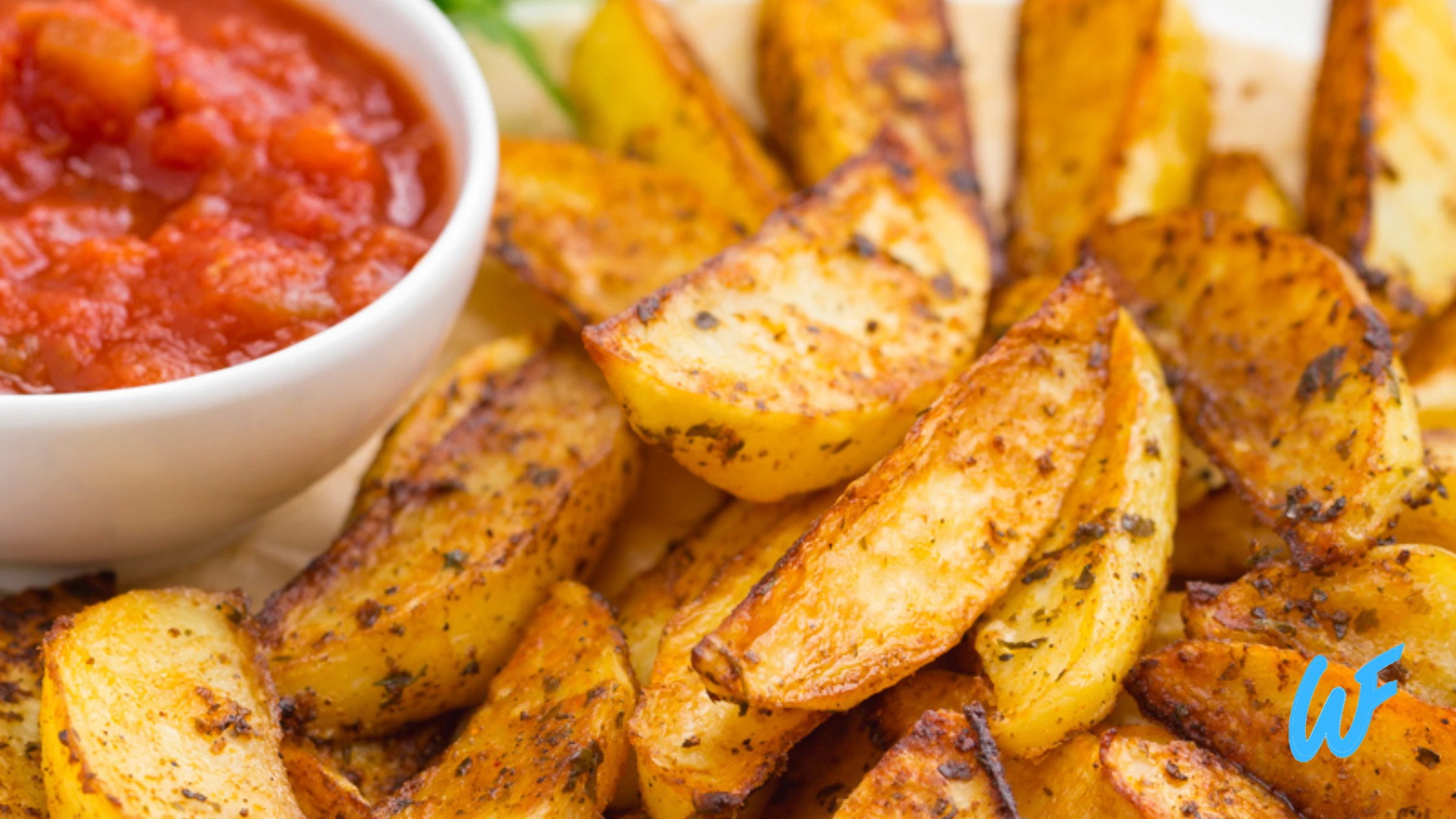 BAKED SPICY POTATO WEDGES RECIPE