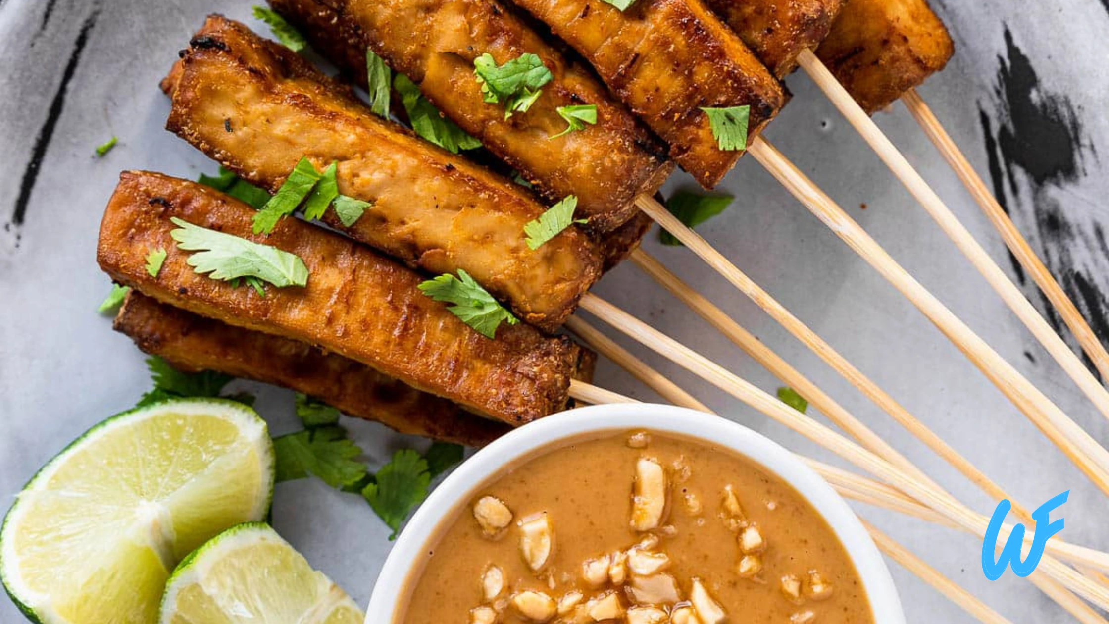 BAKED TOFU SATAY SKEWERS RECIPE