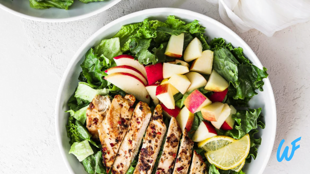 SPICY CHICKEN SALAD WITH GREENS RECIPE