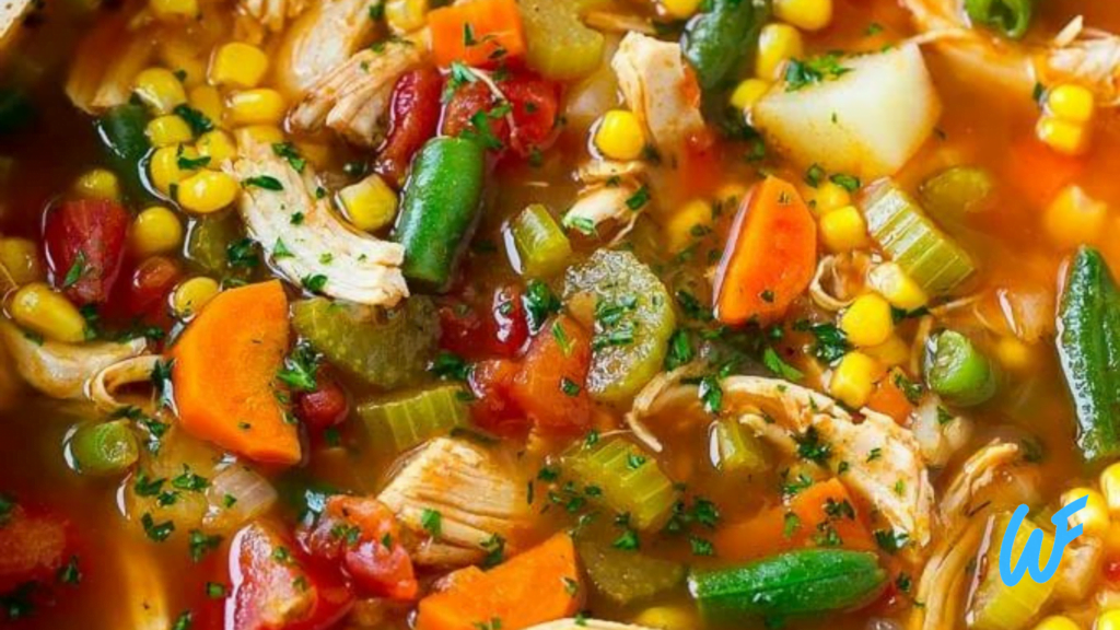 CHICKEN AND VEGETABLE SOUP RECIPE