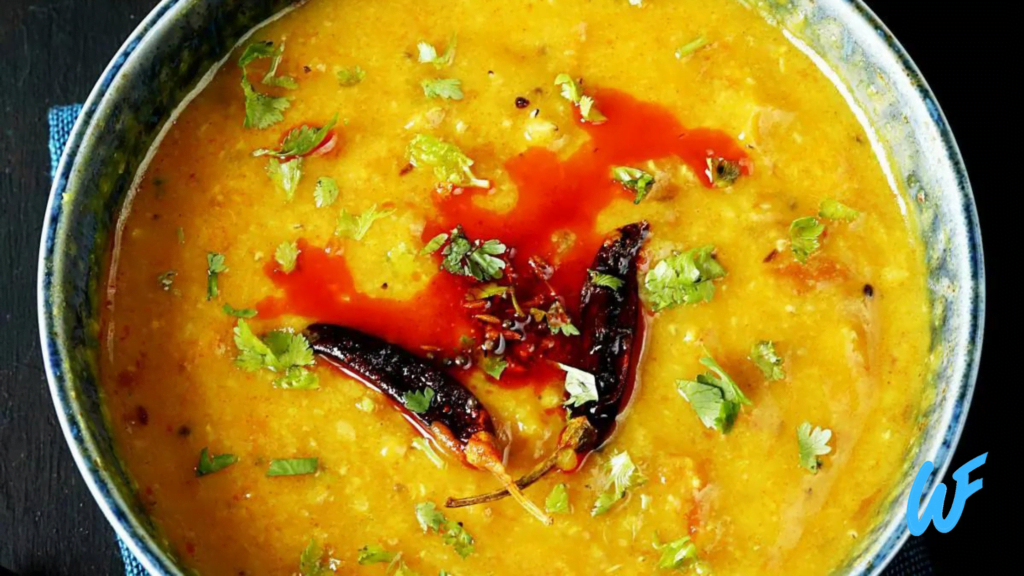 MASOOR DAL RED LENTIL SOUP WITH WHOLE WHEAT ROTI